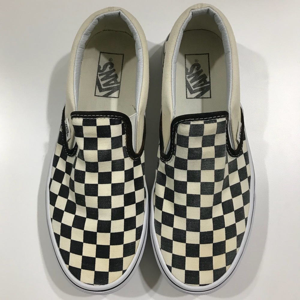 Checkerboard Vans - Picture 2 of 8